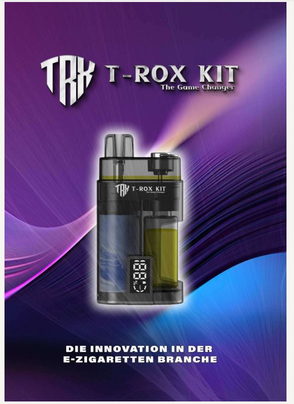 T-ROX Game Changer Kit 10ml Pod System - Black