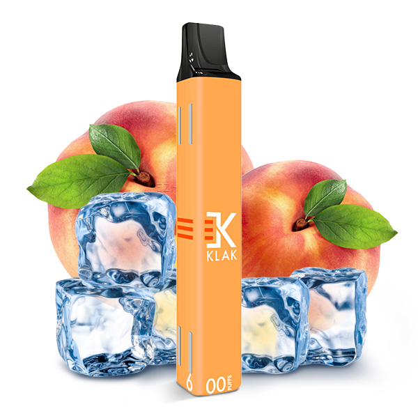 KLIK KLAK Peach Ice Einweg E-Zigarette 20mg/ml