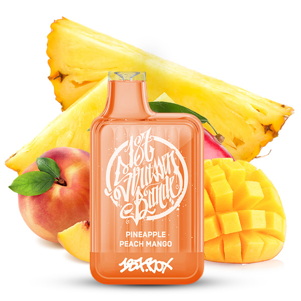 187 Strassenbande Pineapple Peach Mango Einweg E-Zigarette BOX Version 20mg/ml