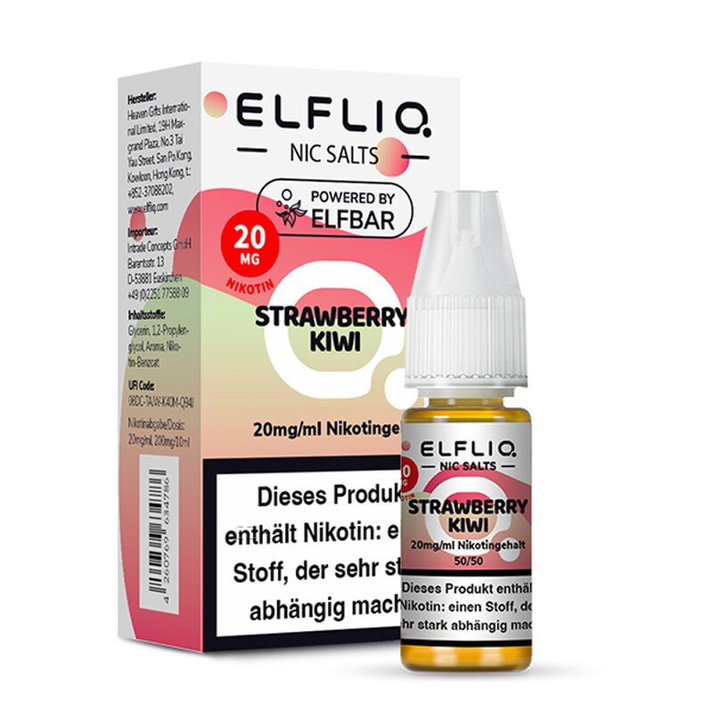 ELFLIQ STRAWBERRY KIWI Nikotinsalz Liquid 20mg/ml