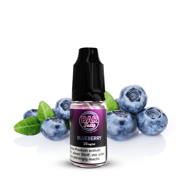Bar Salts Blueberry by Vampire Vape 20mg/ml Liquid 10ml