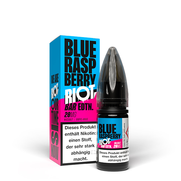 RIOT SQUAD Bar Edition Blue Raspberry 20mg/ml Liquid 10ml 