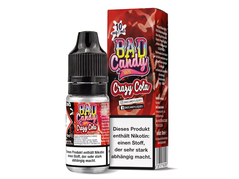 BAD CANDY Crazy Cola 10mg/ml Liquid 10ml