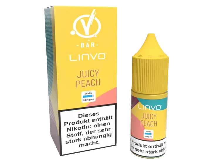LINVO - Juicy Peach Nikotinsalz Liquid 20mg/ml