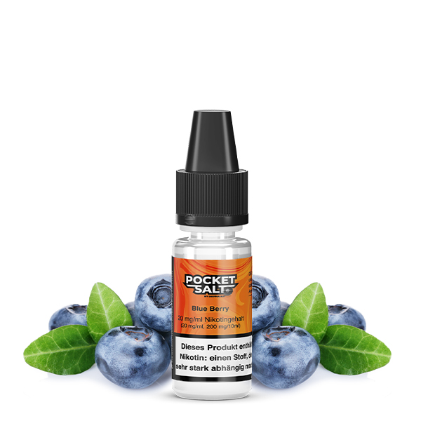 Pocket Salt Blueberry Nikotinsalz Liquid 20mg/ml by Drip Hacks