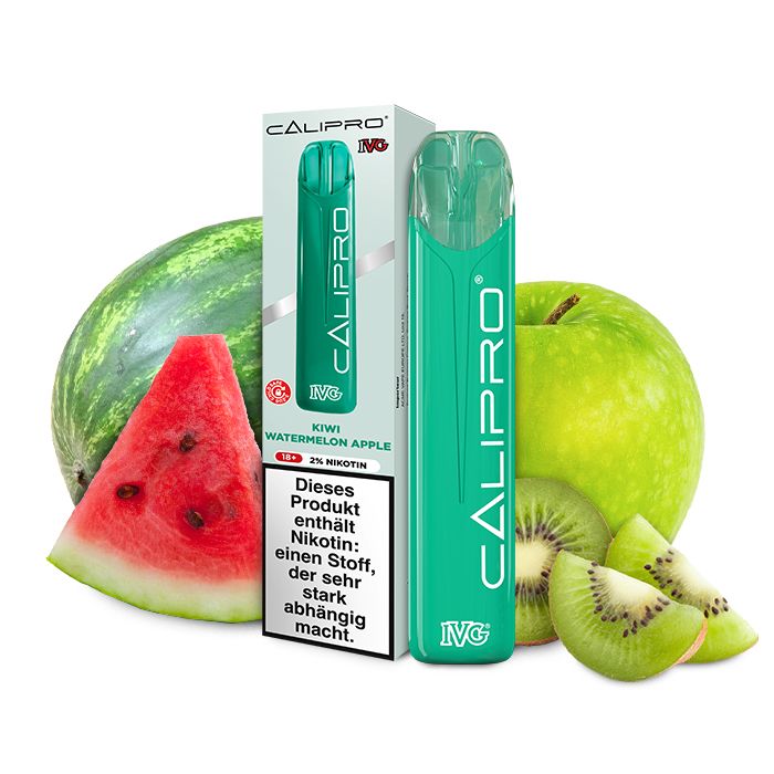 IVG Calipro Kiwi Watermelon Apple Einweg E-Zigarette 20mg/ml