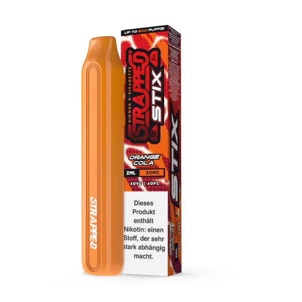 Strapped STIX Orange Cola Einweg E-Zigarette 20mg/ml