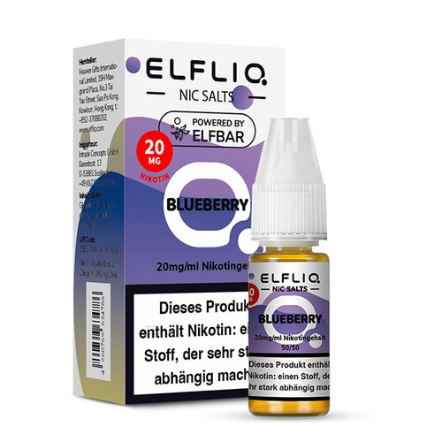 ELFLIQ BLUEBERRY Nikotinsalz Liquid 20mg/ml
