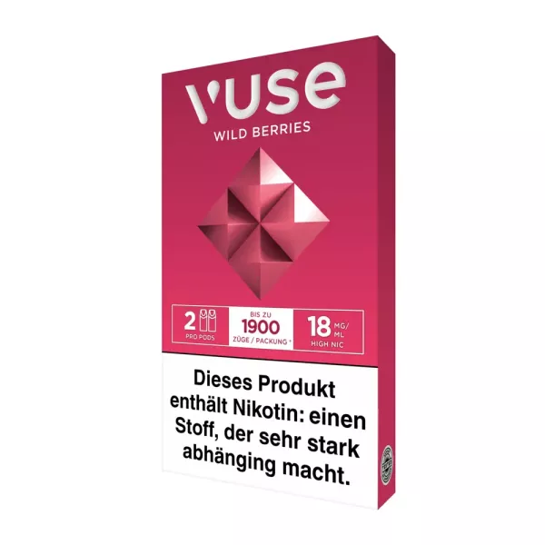 VUSE Pro Pods Wild Berries 18mg/ml - 2 Stück pro Packung