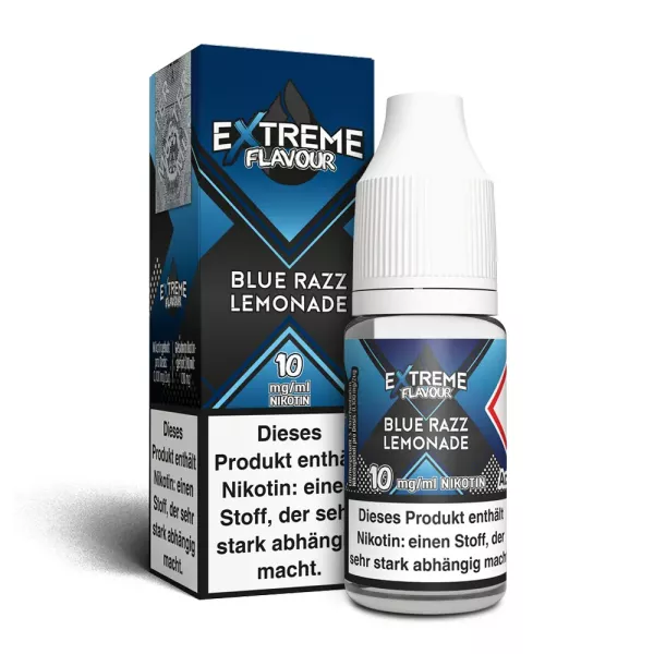 EXTREME FLAVOUR - Blue Razz Lemonade 10mg/ml Hybrid Liquid 10ml