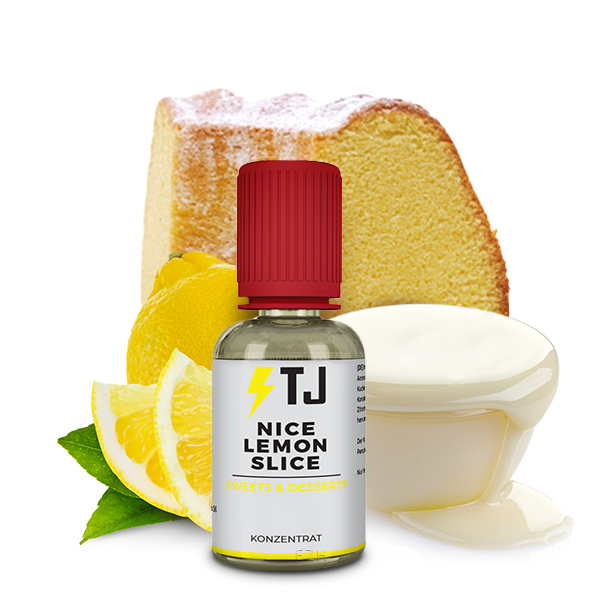 T-Juice SWEETS AND DESSERTS Nice Lemon Slice Aroma 30ml