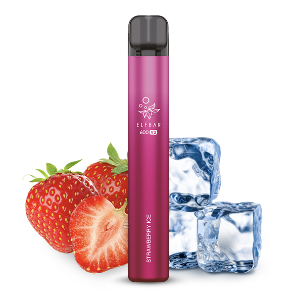 ELFBAR 600 V2 Strawberry Ice Einweg E-Zigarette