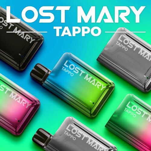 Lost Mary TAPPO Basisgerät Akku Silver Stainless Steel