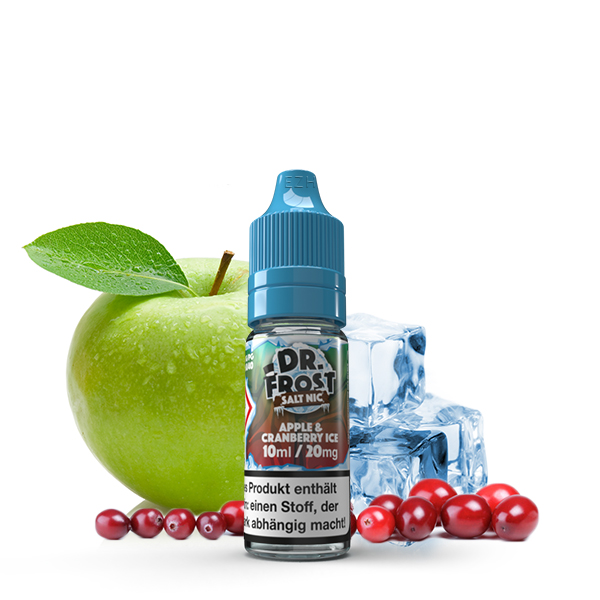 ICE COLD APPLE CRANBERRY - Dr.Frost Nikotinsalz 20mg/ml