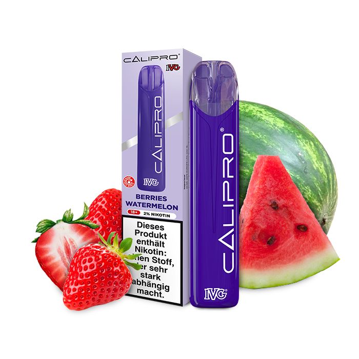 IVG Calipro Berries Watermelon Einweg E-Zigarette 20mg/ml