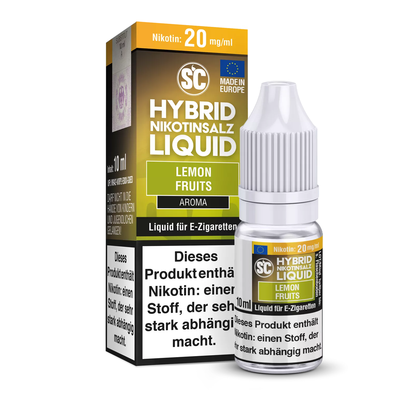 SC Hybrid Nikotinsalz Liquid Lemon Fruits - 20mg/ml