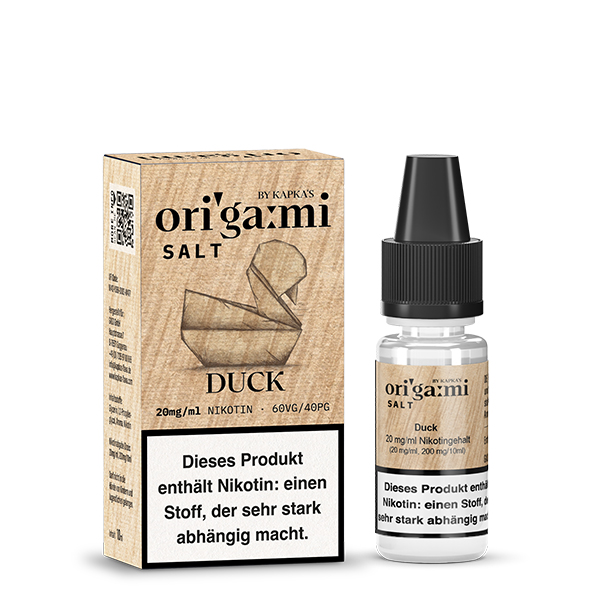 ORIGAMI by Kapka's Flava Duck Nikotinsalz Liquid 20mg/ml