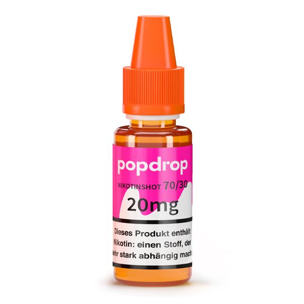 POPDROP Nikotin Shot 20mg/ml - 70/30 - 10ml 