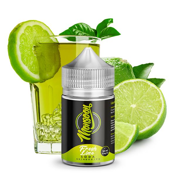 MONSOON - Fresh Lime Soda Liquid 50ml 0mg