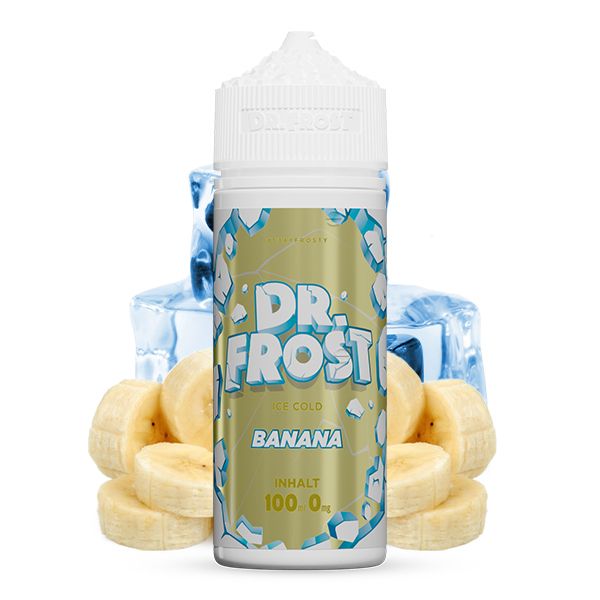 Dr. Frost Ice Cold Banana Liquid 100ml 0mg