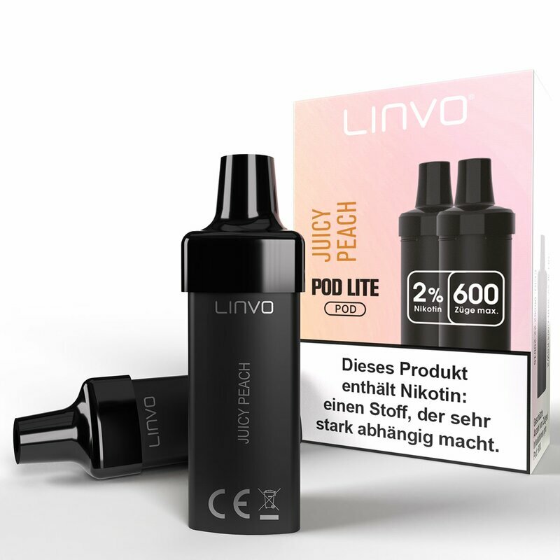 LINVO PODS Juicy Peach 20mg/ml 2er Packung