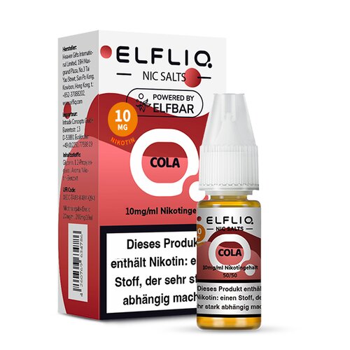 ELFLIQ COLA Nikotinsalz Liquid 10mg/ml