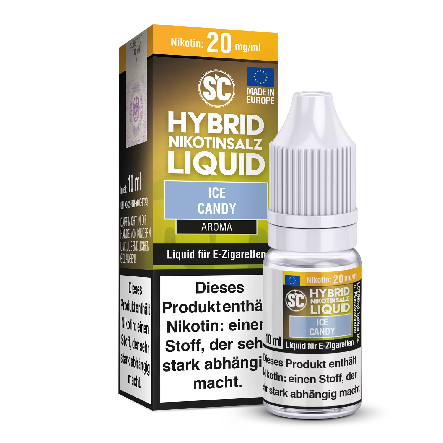 SC Hybrid Nikotinsalz Liquid Ice Candy - 20mg/ml