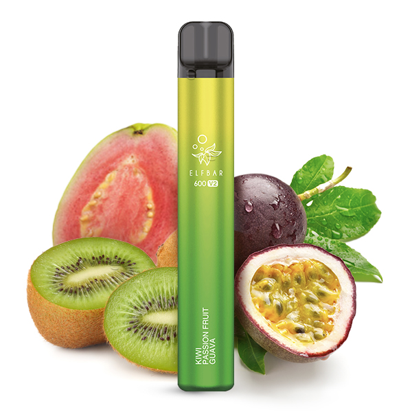 ELFBAR 600 V2 Kiwi Passionfruit Guava Einweg E-Zigarette