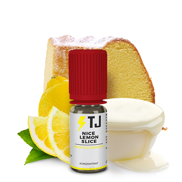 T-Juice SWEETS AND DESSERTS Nice Lemon Slice Aroma 10ml *Sonderpreis*