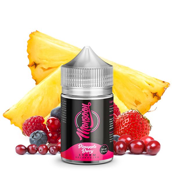 MONSOON - Pineapple Berry Liquid 50ml 0mg