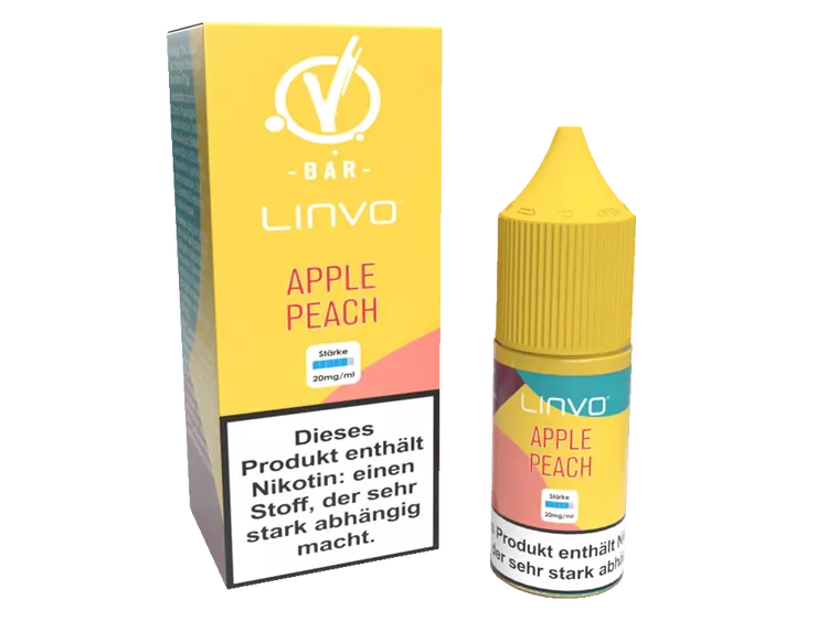 LINVO - Apple Peach Nikotinsalz Liquid 20mg/ml