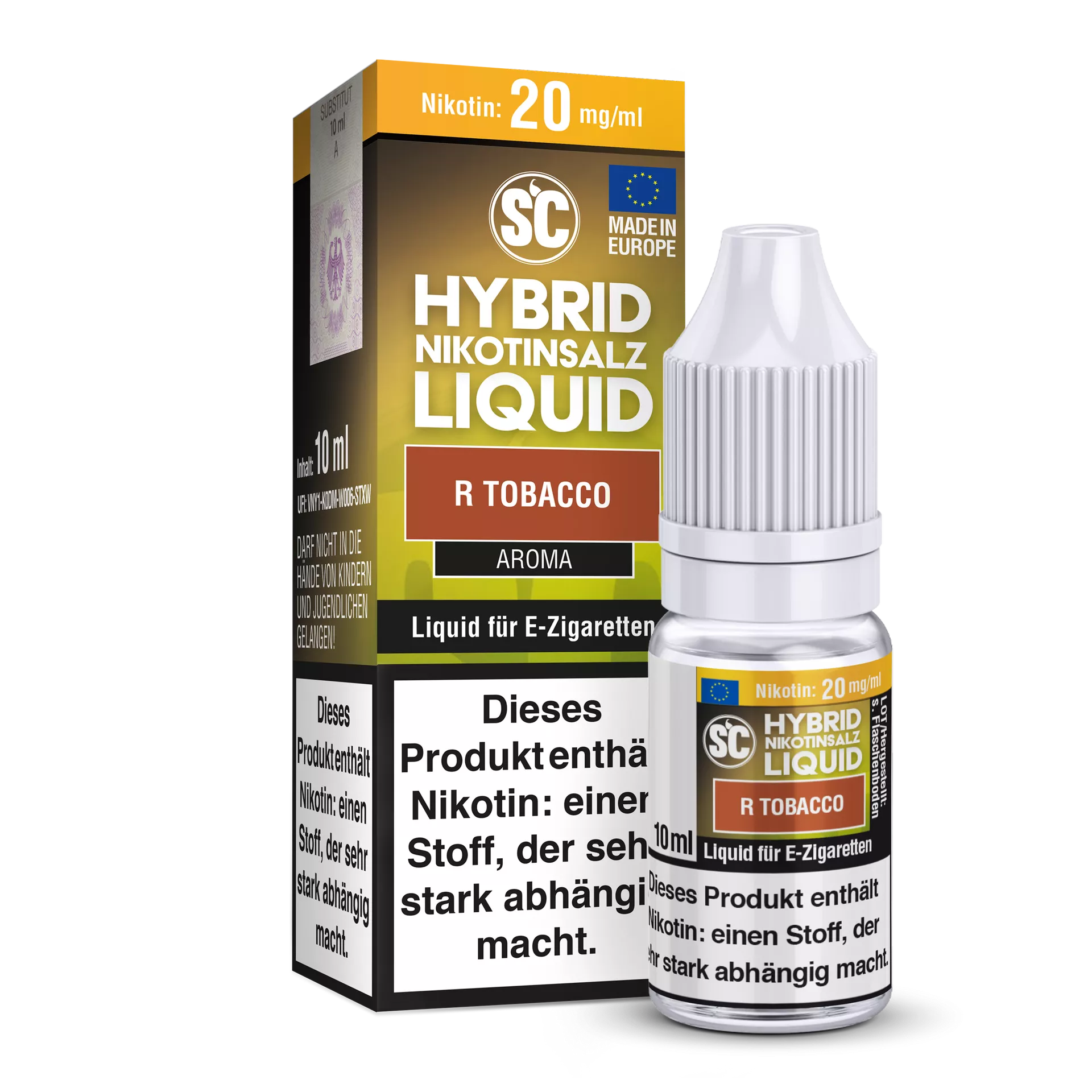 SC Hybrid Nikotinsalz Liquid R Tobacco - 20mg/ml