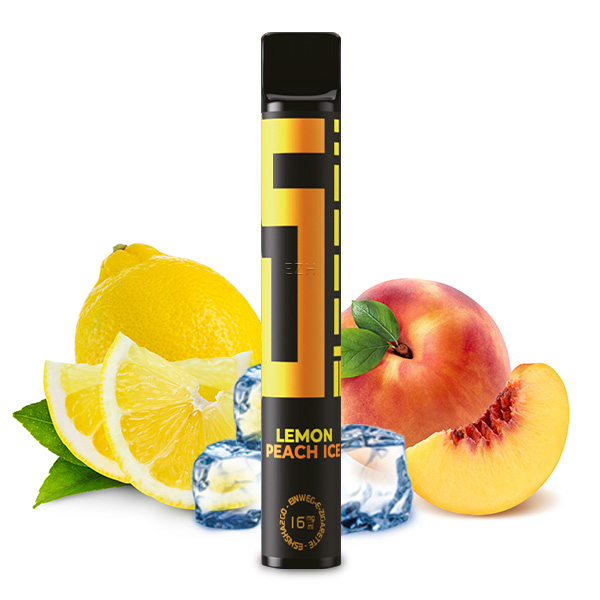 5EL Einweg E-Zigarette Lemon Peach Ice NIKOTINFREI