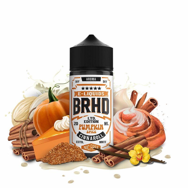BAREHEAD BRHD Pumpkin Spice Cinnaroll Aroma 20ml Limited Edition
