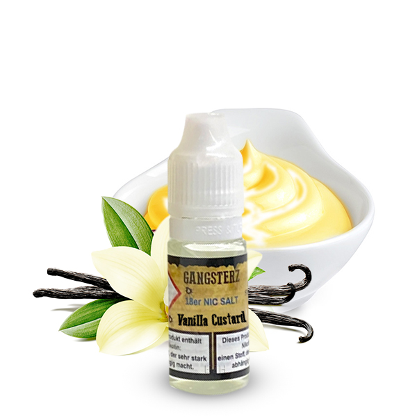 GANGSTERZ Vanilla Custard Nikotinsalz Liquid 18mg/ml - 10ml