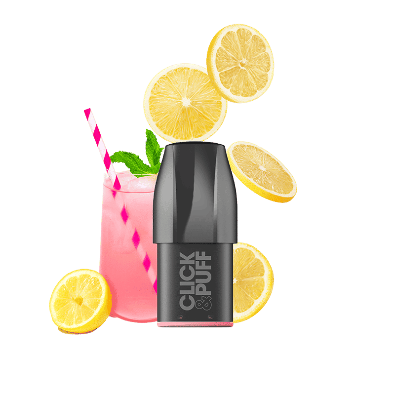 X-BAR Click & Puff Prefilled Pod 20mg/ml - Pink Lemonade